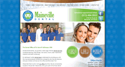 Desktop Screenshot of mainevilledental.com